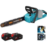 OEM Tronçonneuse électrique, moteur sans balais, design léger, 2 batteries