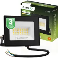 LUMILED Projecteur à LED 20W super lumineux Projecteur d'extérieur 1800Lm Projecteur à LED pour l'extérieur IP65 étanche 4000K blanc neutre Projecteurs noirs