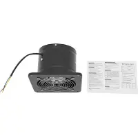 OEM Ventilateur d'extraction, conception durable, circulation d'air efficace, noir