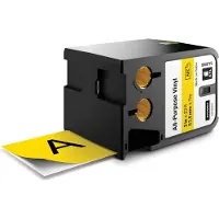 Dymo 1868775 - Noir sur jaune - Ruban