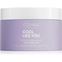 ICONIQUE Professional COOL LIKE YOU Perfect Blonde & Silver Violet masque cheveux anti-jaunissement 200 ml