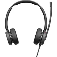 Epos IMPACT 400 MS UC ANC USB-C+A, Câble, Professionnel/Exercice quotidien, 20 - 20000 Hz, 129 g, Casque d'écoute, Noir
