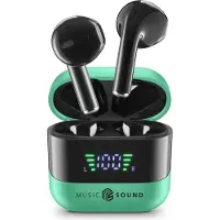 Music Sound Music & Sound Ecouteurs Bluetooth Spark Green