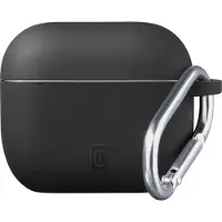 Cellularline CELLULAR LINE Bounce Case AirPods Pro 3 Tasche (Schwarz (Couvercle de l'étui de chargement), Étui pour écouteurs + casque, Noir