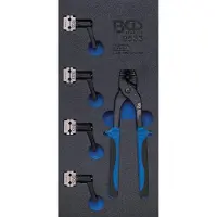 Bgs Jeu de pinces à cintrer les tubes et les conduites de frein 4,75 + 6 mm