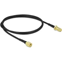 DeLOCK Câble d'antenne SMA - SMA mâle vers SMA femelle - 50 Ohm