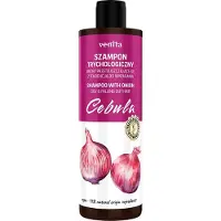 CARUNO VENITA Shampooing trichologique à l'oignon pour cheveux gras ayant tendance à tomber, 300 ml