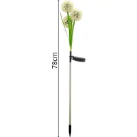 Saska Garden Lampa Solarna Mniszek Lekarski 48 LED 78cm (IP44)