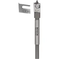 Bosch Mèches à fraiser plates, réglables, hexagonales 15 - 45 mm, 25 - 45 mm, 120 mm