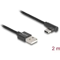 DeLOCK USB 2.0 Kabel Typ-A Stecker zu USB Type-C Stecker