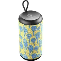 Music Sound Enceinte Bluetooth portable 5W Vertical Yellow avec batterie 4 heures