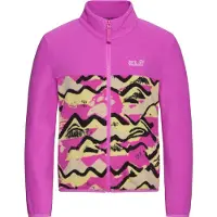 Jack Wolfskin Paw Era 100 Print Jacket Rose 164 cm Garçon