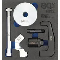 Bgs Garniture pour servante d'atelier 1/6 : extracteur d'injecteur pour injecteurs Bosch CDI 6 pièces - 9632