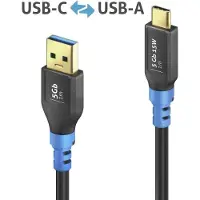 PureLink Câble FlexInstall USB-C vers USB-A USB 3.0 5 Gbps 0,50 m