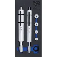 Bgs Garniture pour servante d'atelier 1/3 : Jeu d'outils de centrage d'embrayage pour poids lourds 6 pièces - 6667
