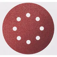 Bosch Lot de 5 Disques abrasifs Expert for Wood Ø115 8 Trous Gr 40 2608605103