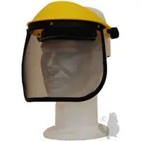 Autres Visière De Protection Professionnelle à écran Grillagé Relevable. Réglage Du Tour De Tête Par Crémaillère. Norme En1731.