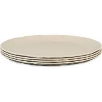 Koziol Assiette plate, Assiettes, Jaune, Marron