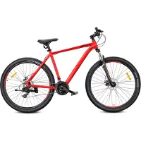 Sun baby VTT 29 pouces KENDA Shimano Aluminium Léger 21 vitesses Amortisseur Freins à disque Cadre L 21 pouces Tatra Bikes Overland rouge mat