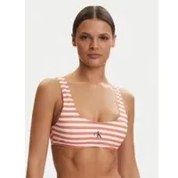 Calvin Klein Femmes, Bikini, Brassière, Orange, (M)