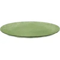 Koziol Assiettes Koziol Bio-Circulair Club Plate Nature Leaf Green 26 cm (4-Pièces)