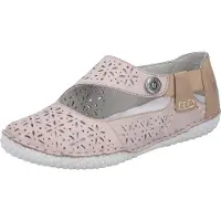 Rieker chaussures à bride en beige, taille 38