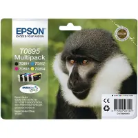 Epson T0895 Cartouche d'encre - 4 couleurs - Multipack
