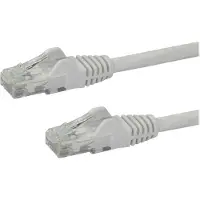 StarTech.com .com Câble réseau RJ45 Cat6 Snagless - 10m - Blanc - Câble Ethernet UTP Cat 6 10 mètres - Câble patch - RJ-45 (M) à RJ-45 (M) - 10 m - CAT 6 - moulé, sans crochet - blanc
