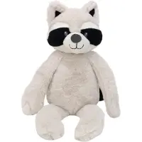 Happy horse Peluche raton laveur Raf 34 cm - gris - Jouet doux en peluche