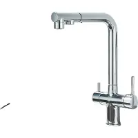 OEM Robinet de cuisine,Dual Handle, rotation 360 degrés, chrome