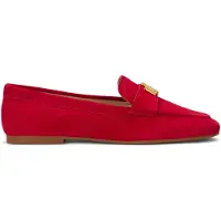 Ralph Lauren Chaussure basse 'AVERI III' or / rouge
