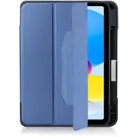 Deqster Rugged MAX Case (Apple iPad 2022 (10e génération)), Étui pour tablette, Bleu