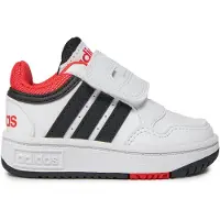 Adidas Hoops 3.0 Cf Infant Trainers Blanc EU 21 Enfants