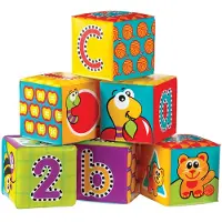 Playgro Blocs de bains - 6 pces - - UneTaille - Jouet Pour Le Bain