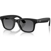 Ray-Ban Wayfarer Meta Gen 2 Polarized Sunglasses Noir Polar Gradient Graphite