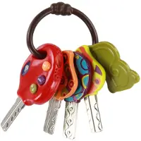 Battat Toys Luckeys Car Keys Educational Toy Rouge Enfants