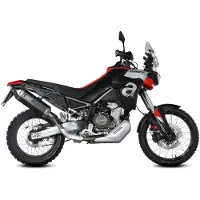 MIVV Speed Edge Aprilia Tuareg 660 2022-24 A.017.lrb Homologated Slip On Muffler Argenté Homologated