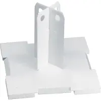Hager Support de base 350 x 350 mm pour élément de coffrage