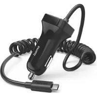 Hama 00201609 Câble de chargement pour voiture noir 1,0 m, 12 watts
