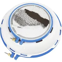 Creativ Company plat à broder punch needle plastique 14,5 cm blanc