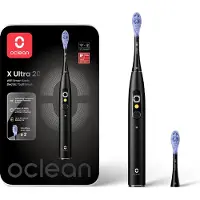 Oclean X Ultra 20 brosse à dents sonique + 2 têtes de rechange Black 1 pcs