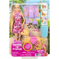 Barbie Poupée Malibu And Her Little Dog Poop