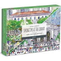 Sonstige Verlage 70173 - Michael Storrings Le printemps à la bibliothèque - doppelseitiges Puzzle, 500 Teile