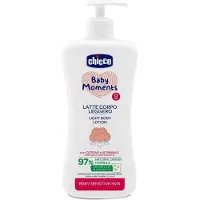 Chicco Baby Moments Sensitive lait doux corps 500 ml
