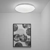 LUMILED Plafonnier LED en saillie GLORY2 24W IP44 rond 35cm
