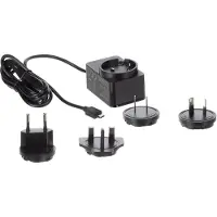 Velleman Chargeur Universel Avec Connexion Micro Usb - 5 V - 2 5 A Avec 4 Fiches De Voyage