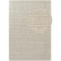 Ted Baker Tapis en laine Ted Baker Camden Parker, blanc naturel