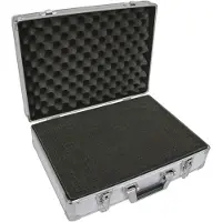 Perel Mallette à outils en aluminium - 455 X 330 X 152 Mm - 22,8 L