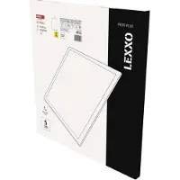 Emos Panneau LED LEXXO rétro-éclairé 60×60, carré encastré blanc, 30W neutre b.