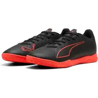 Puma Hommes, Chaussures de football, Ultra 6 Play It (45), Rouge, Noir